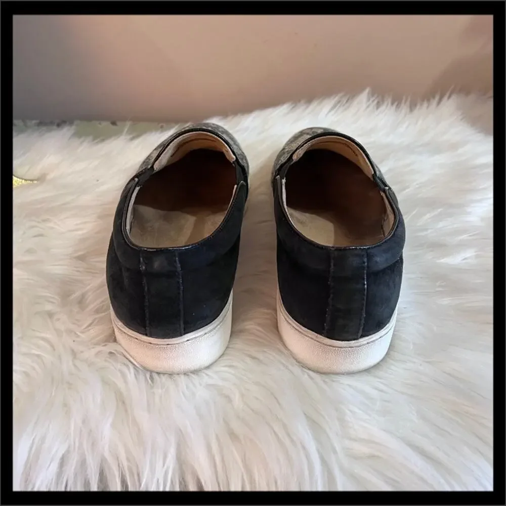 Vionic Midi Slip-On Sneaker in Natural Snake Reptile Comfort Arch Support